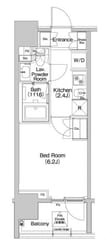 コンフォリア品川EASTの物件間取画像